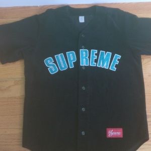 Supreme curdory baseball jersey
